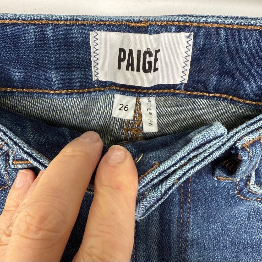 Paige High Rise Laurel Canyon Bootcut Jean 26 - Picture 3 of 8